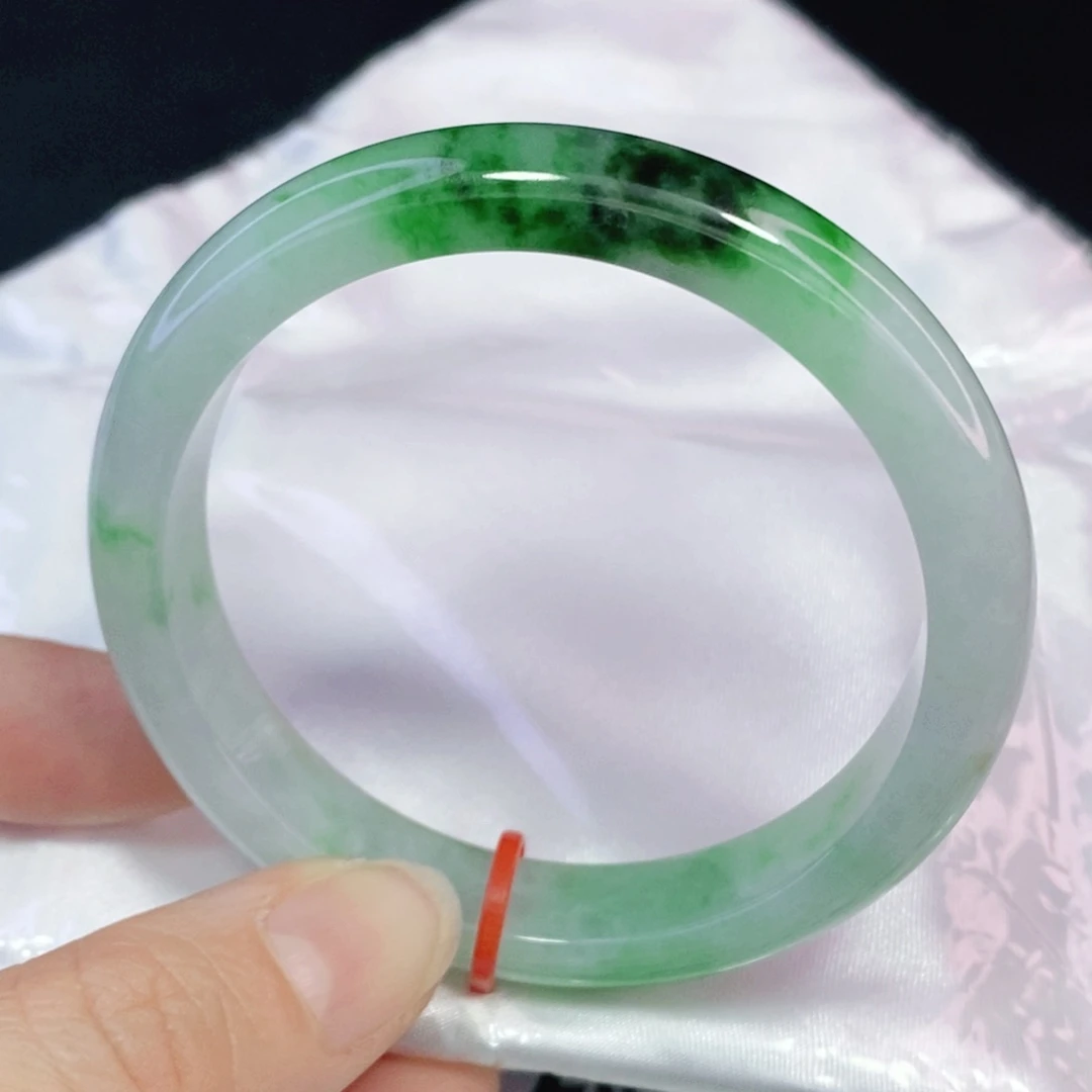 未镶嵌手镯翡翠55正圈