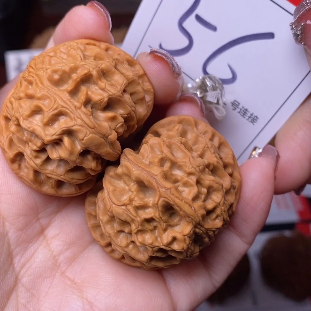 文玩核桃把件56苹果4.2