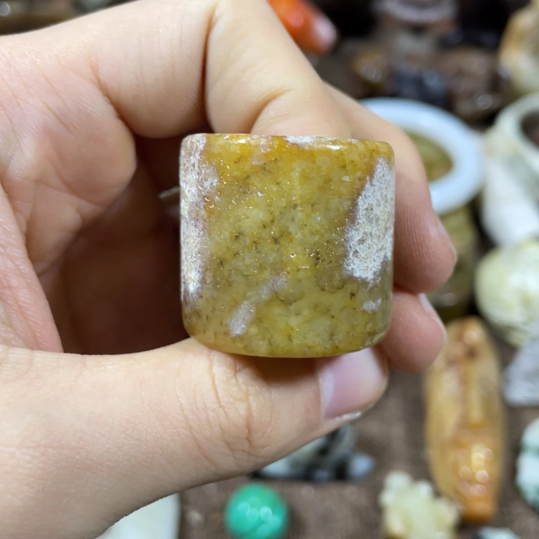 和田玉未镶嵌吊坠(不含链)