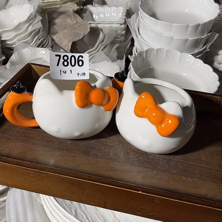 瓷微瑕外贸餐具7806