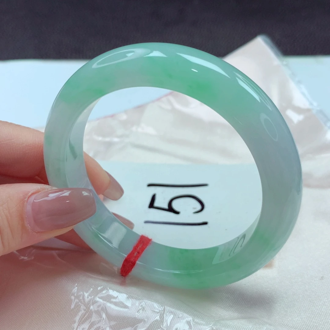 翡翠手镯未镶嵌手镯56