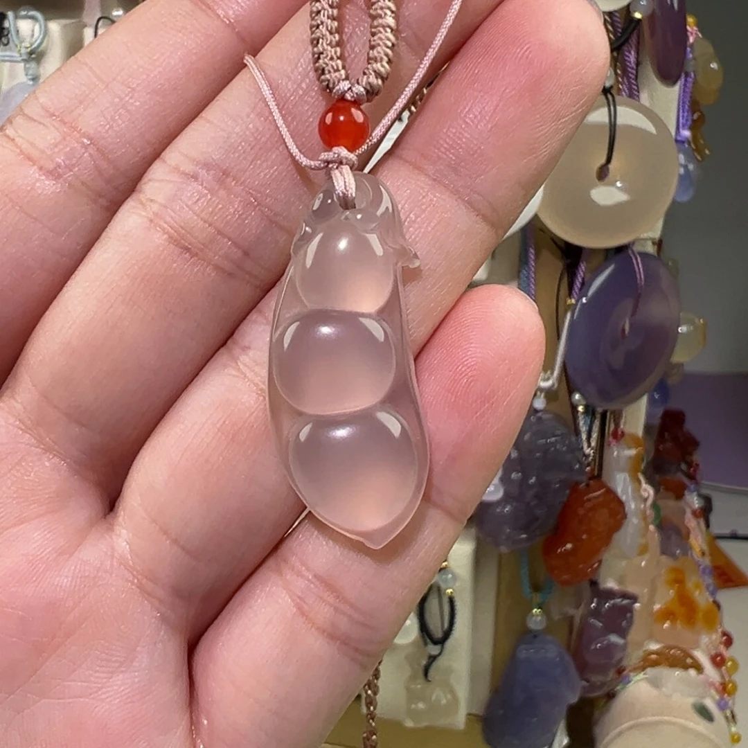 玛瑙/玉髓未镶嵌吊坠(赠链)福利不退不换