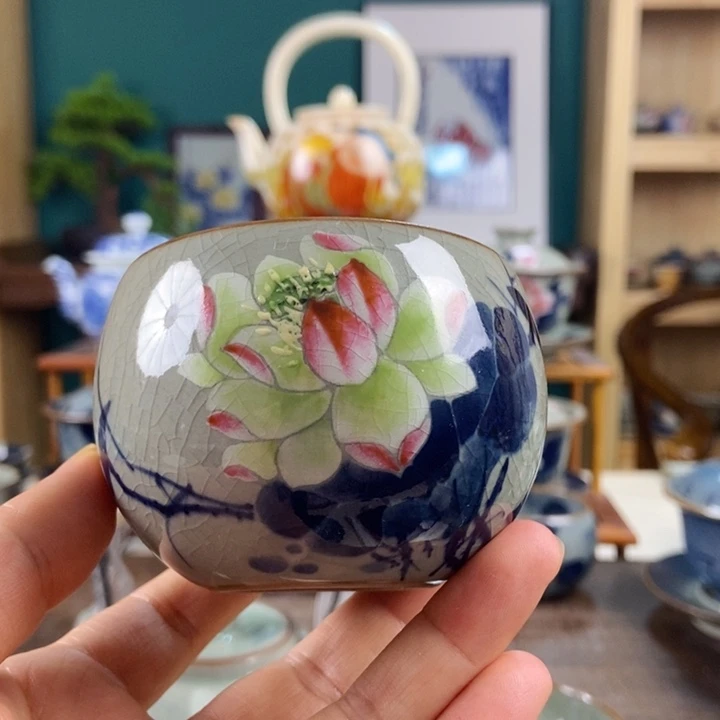 瓷片手工制作工艺精湛等特点