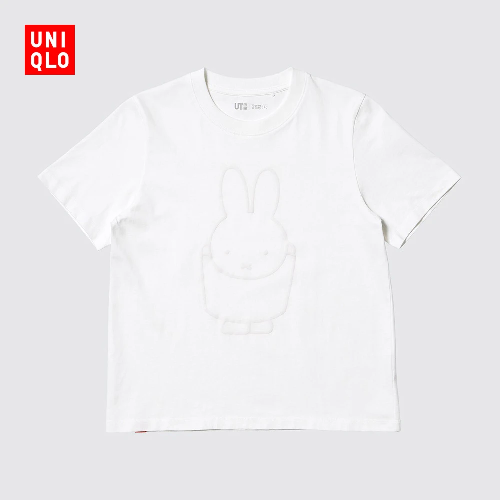 优衣库女装UT miffy印花短袖T恤米菲25春夏新款480655