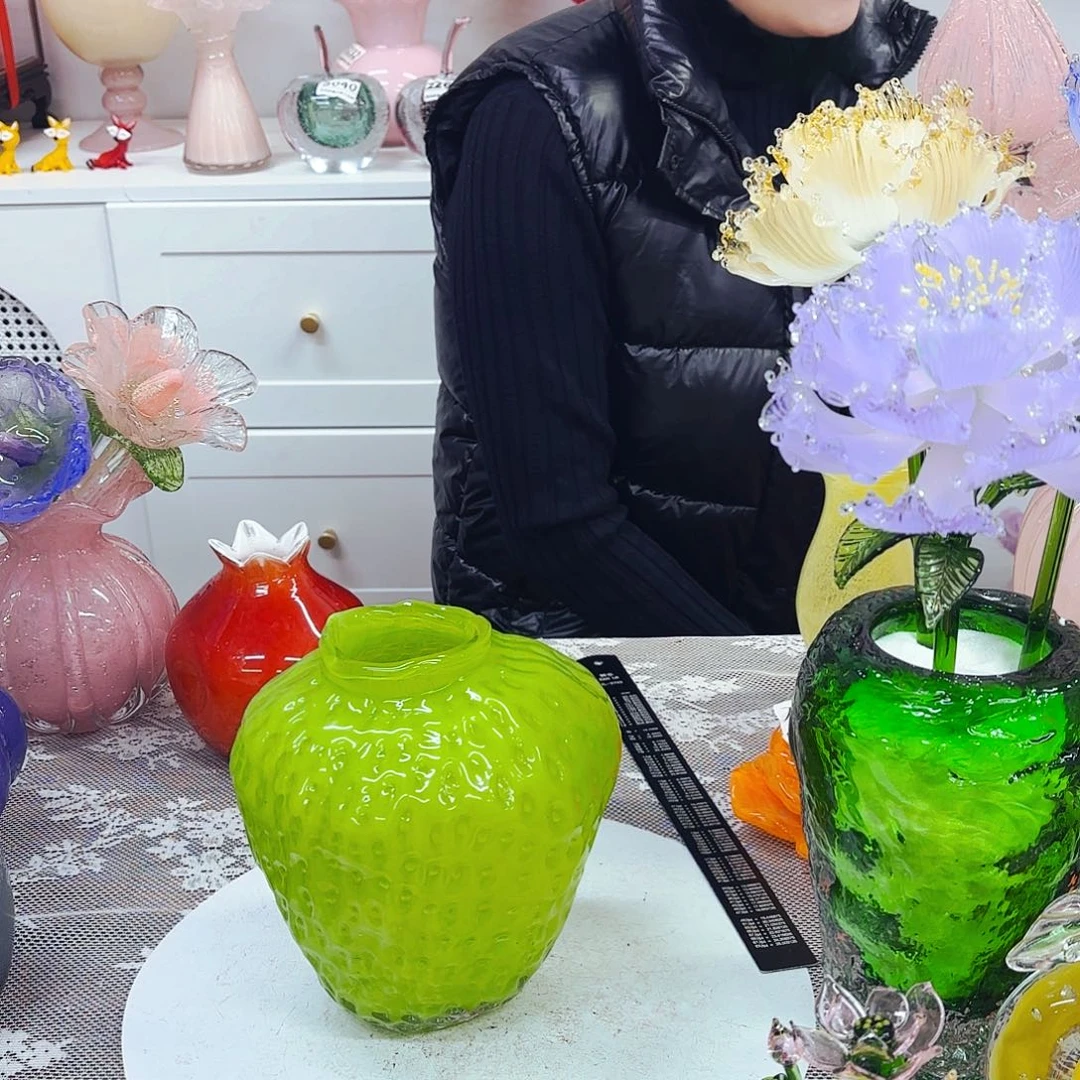 琉璃花瓶花器艺术品