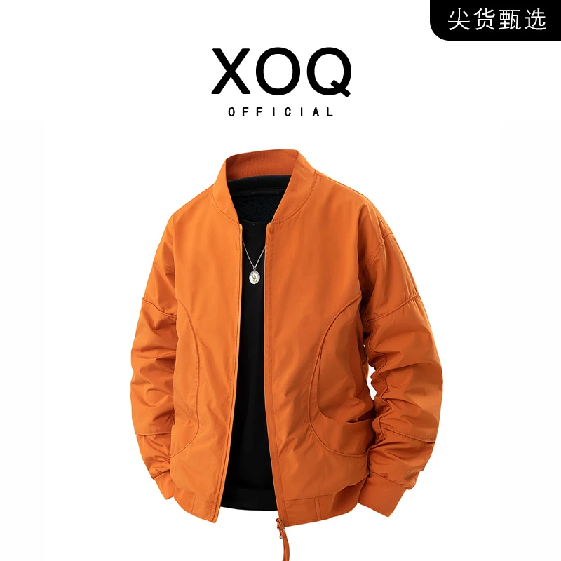 【品牌甄选】高端防水夹克男装大码春秋季棒球服工装外套户外运动风