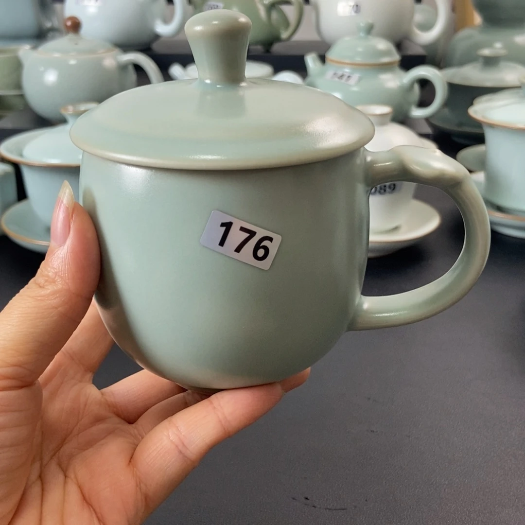 壶一级品仿古釉办公杯