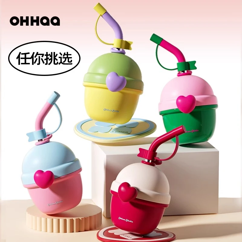 【贤惠展会拼手速】OHHAA噢哈蛋蛋保温杯喷陶316不锈钢水杯