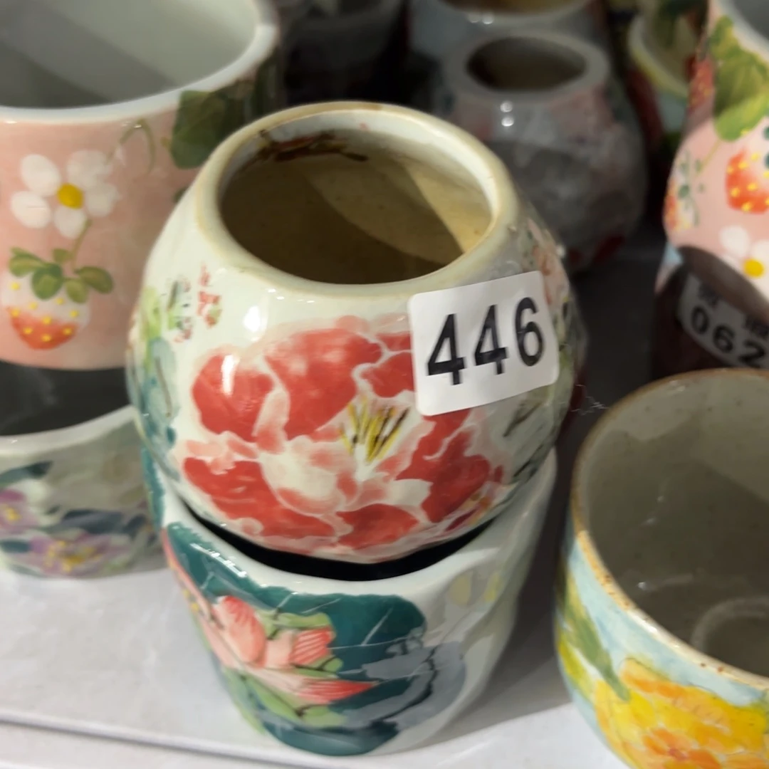 瓷片景德镇手绘高温釉下彩陶瓷茶具