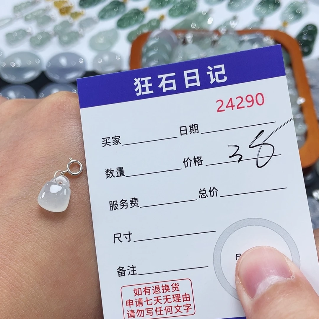 翡翠银S925镶嵌颈饰