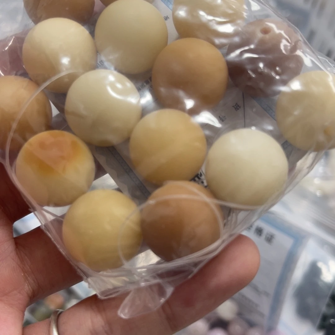 吊坠白玉菩提b19-20/锅底15颗不售后