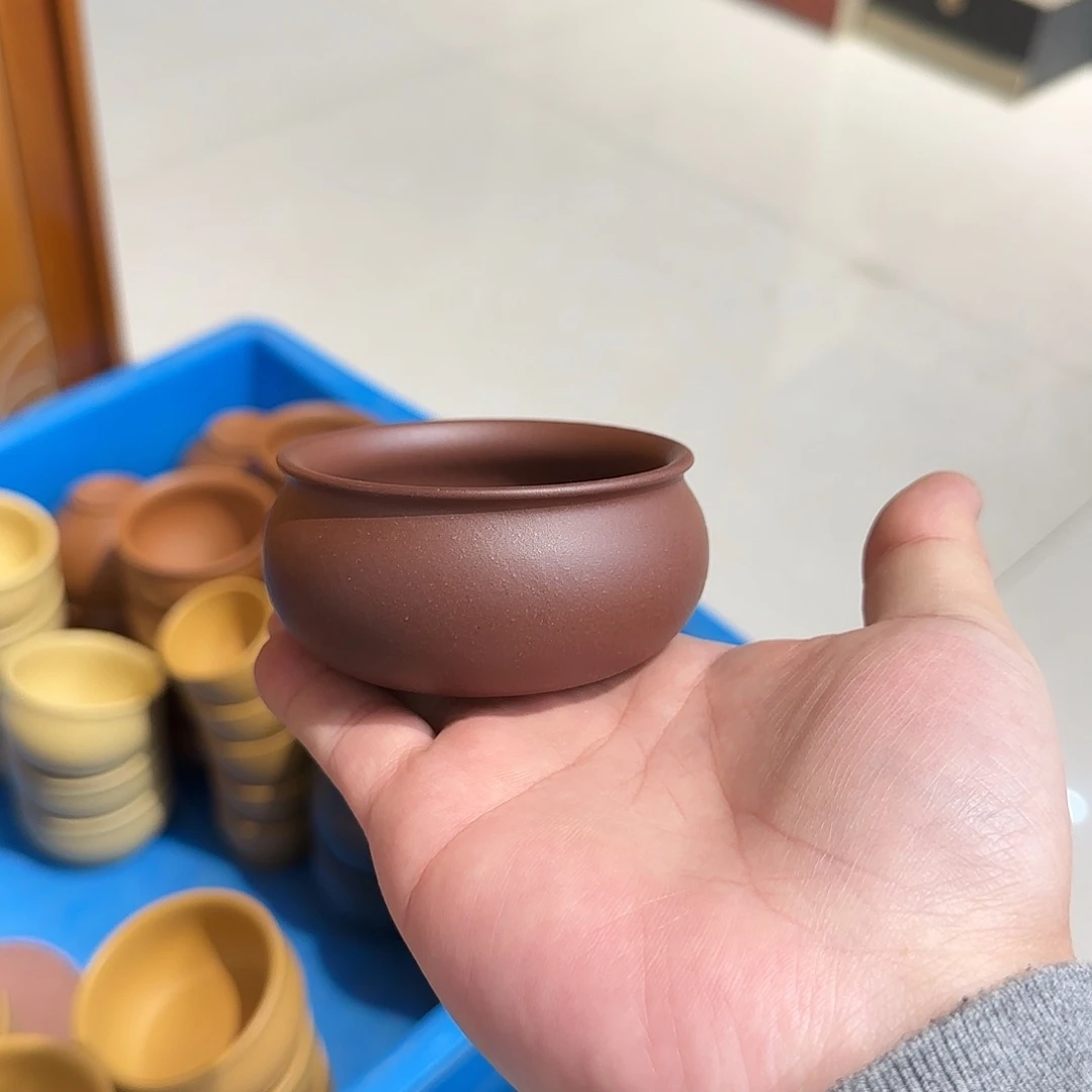 紫砂茶壶杯子底槽清