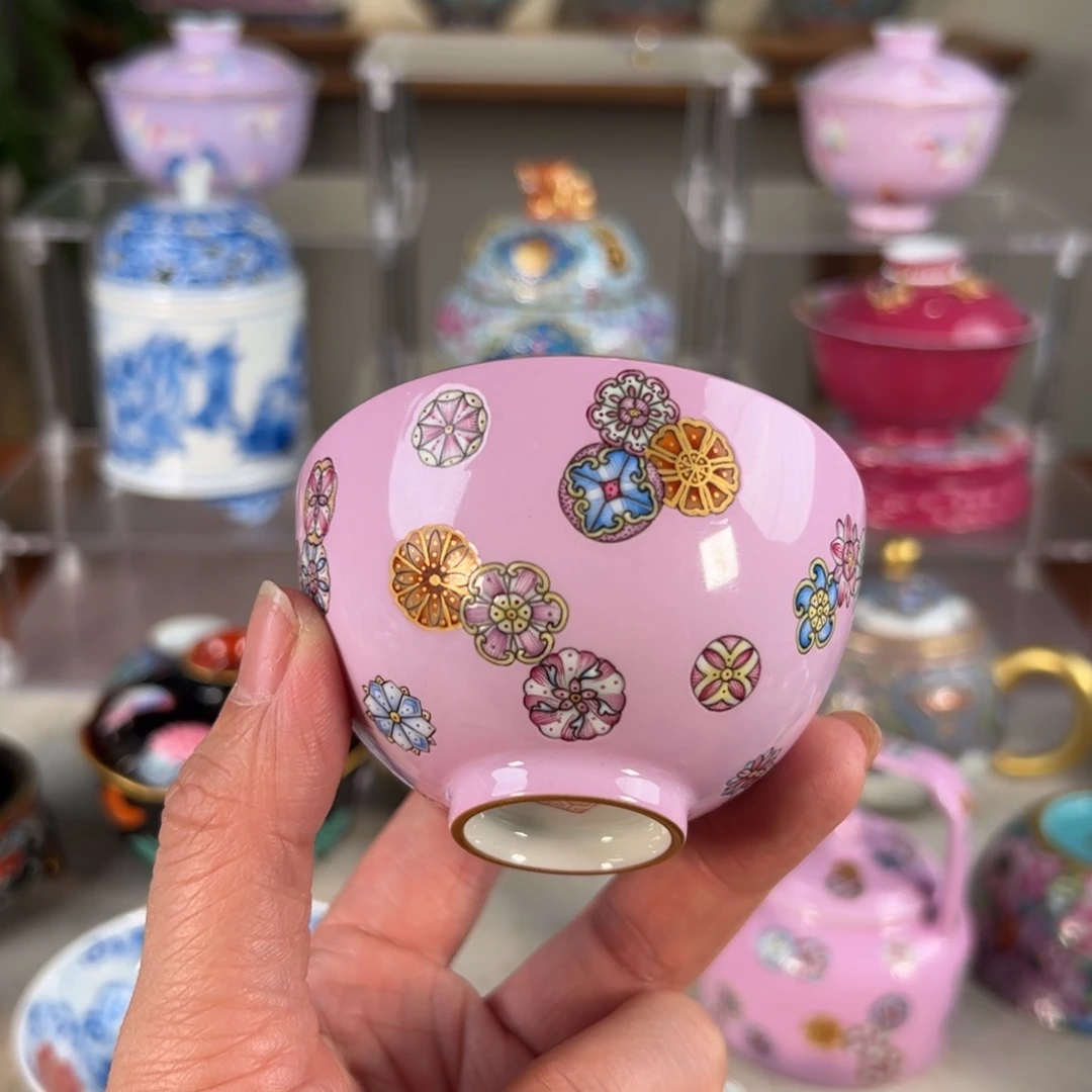 纯手工手绘 高端茶器