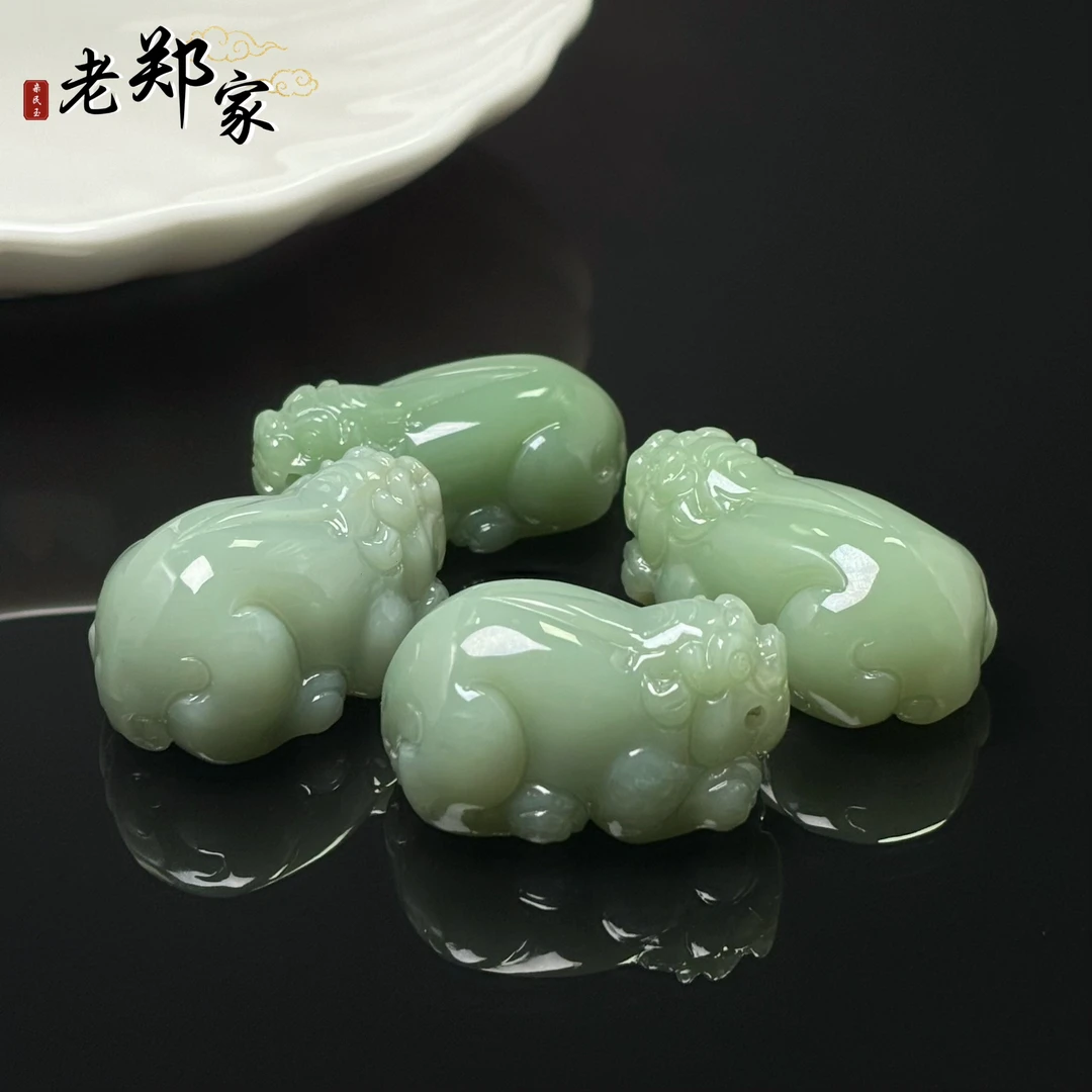 【老郑家】和田玉貔貅挂件1874(多样性发1件)