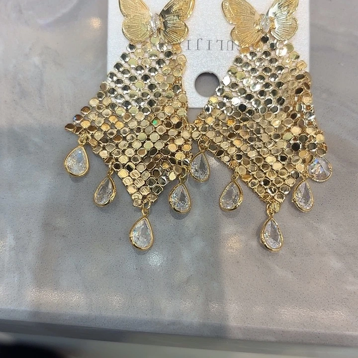 皮质铁合金耳饰43