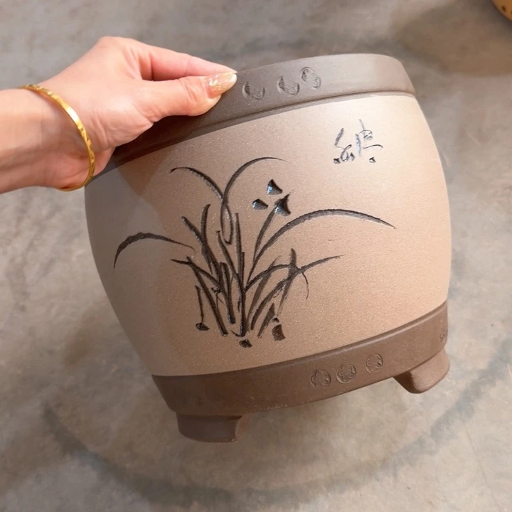 紫砂紫砂花盆s d x c c c v