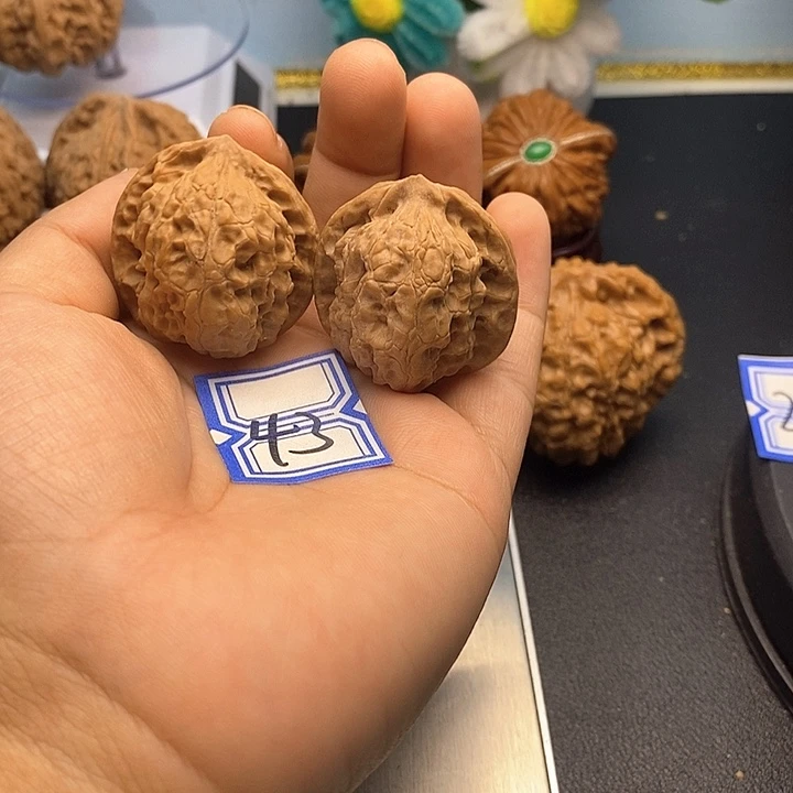 文玩核桃把件34野狼