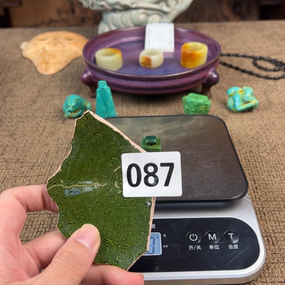 瓷片正能量配饰摆件