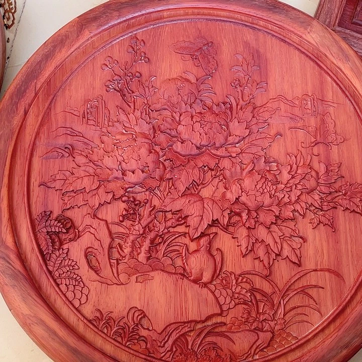 花梨木类藝*牡丹花112222222