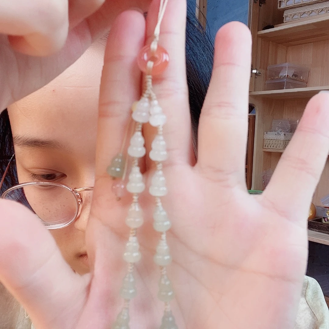 手链未镶嵌和田玉（糖玉）