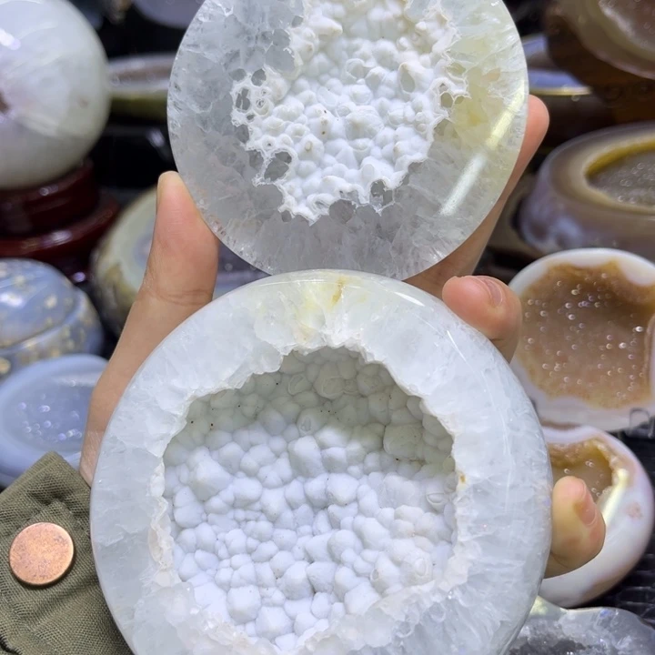 水晶未镶嵌珠宝半成品