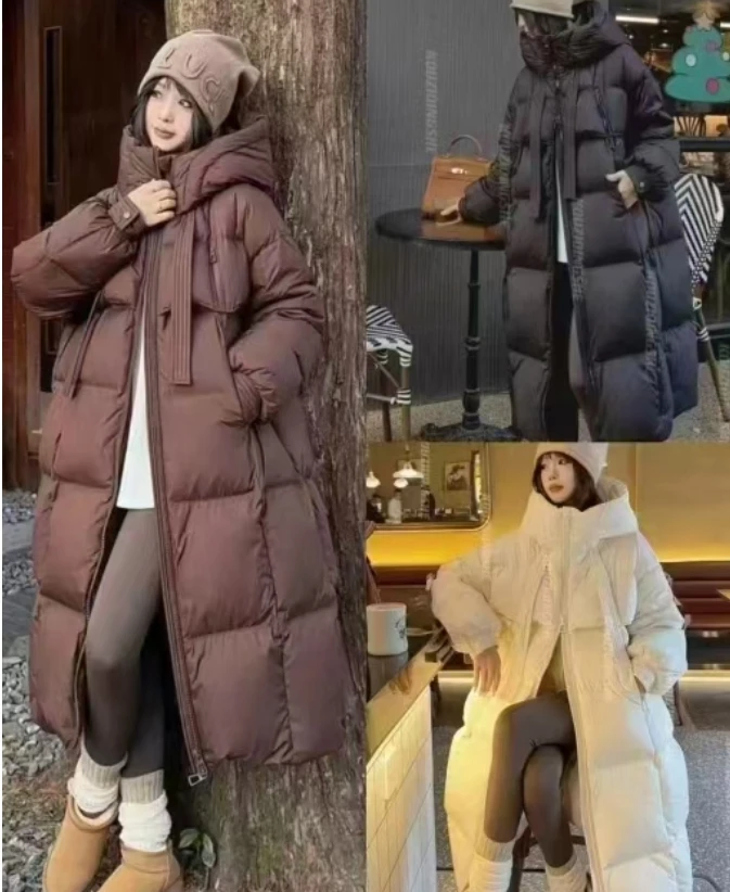 反季+运费险2025款大被子韩系男女同款百搭加厚羽绒服时尚街头风