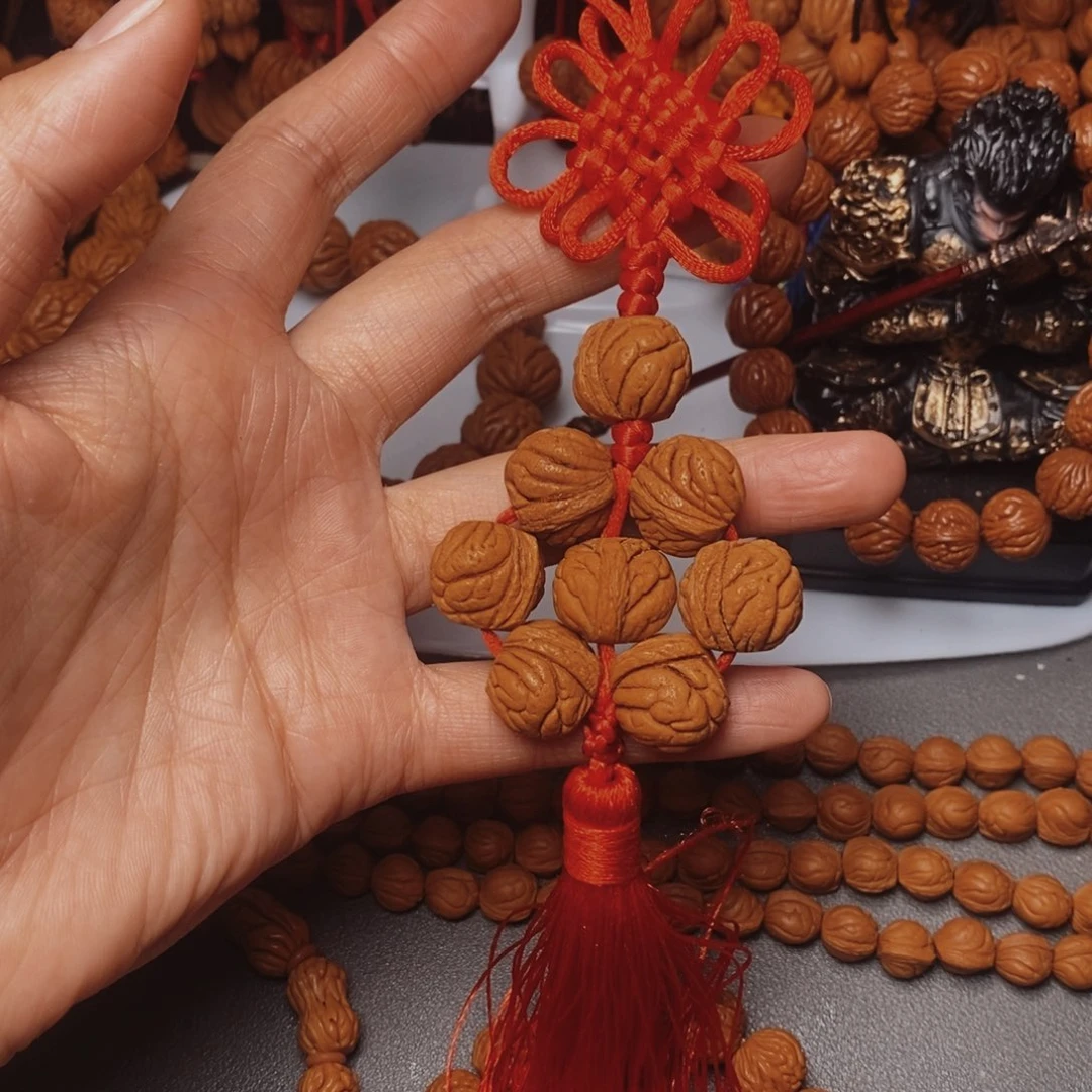 吊坠桃核桃枭挂件1