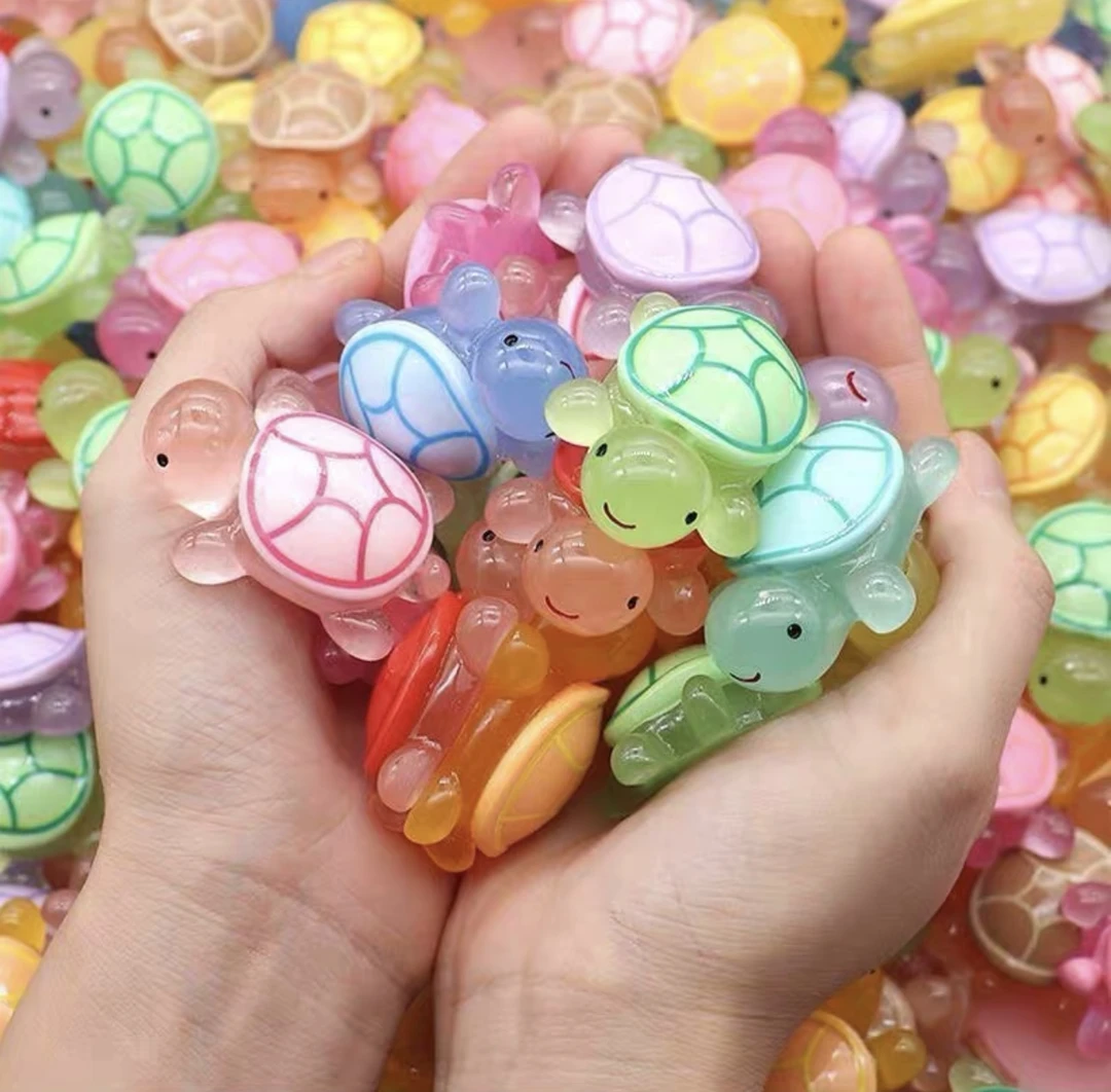 【4.8cm小鼻嘎】全妹同款树脂夜光乌龟