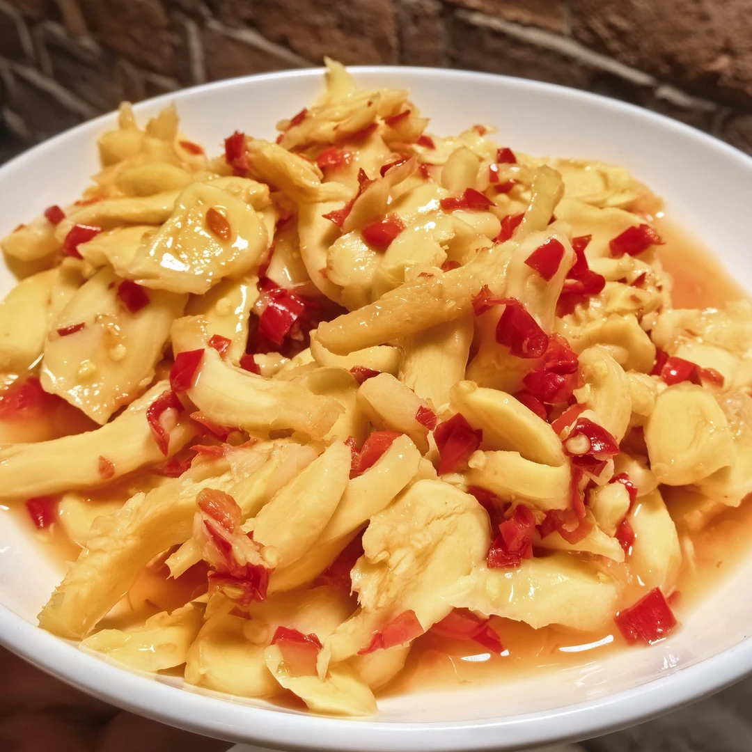 农家坛子酸辣手撕姜 即食下饭菜