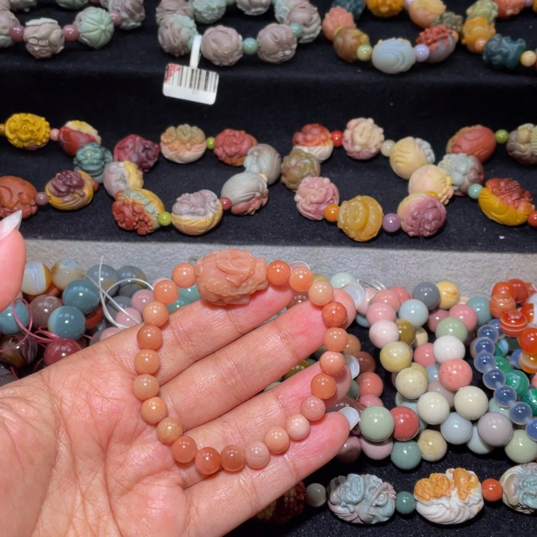 石英质玉未镶嵌手链