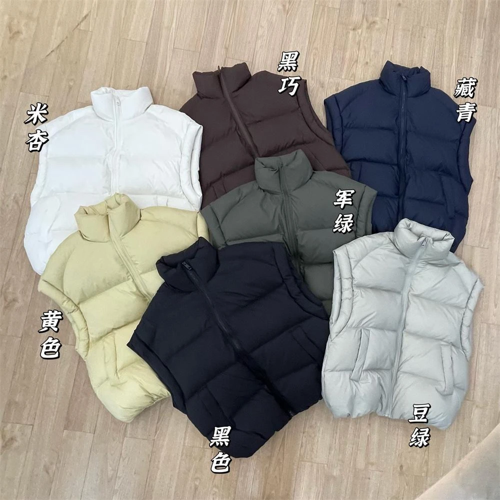 杨杨 7+-韩版立领羽绒马甲6128