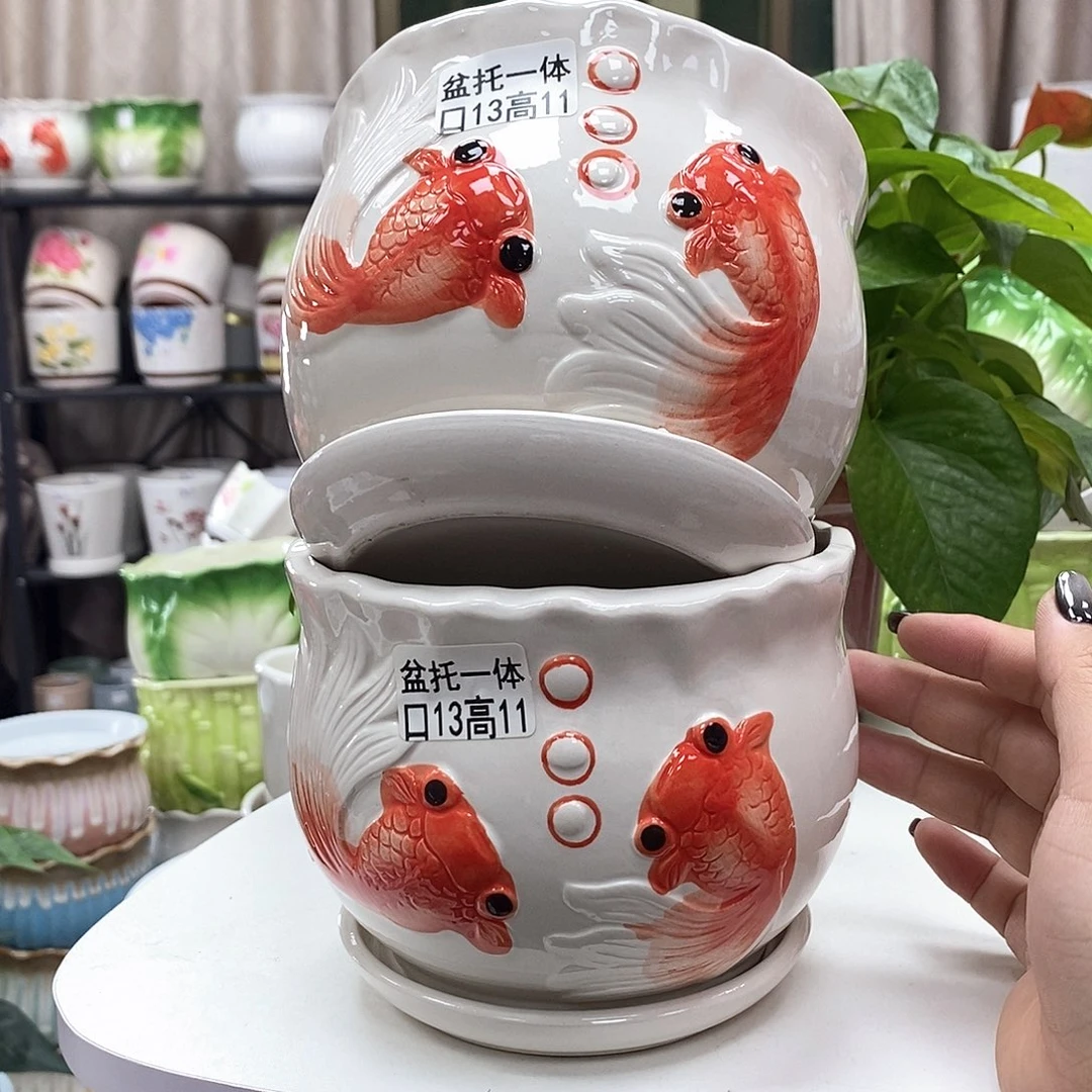 陶瓷@陶瓷花盆@@583938286982