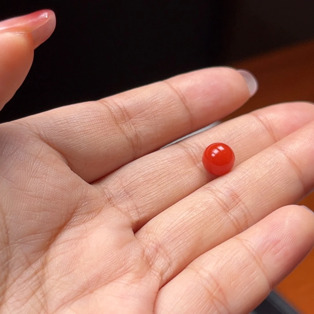 未镶嵌单珠南红玛瑙