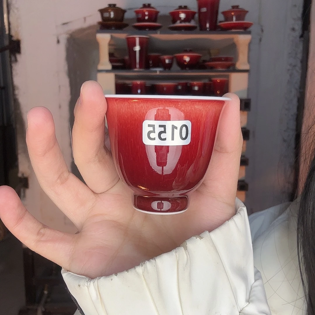 瓷片景德镇郎红陶瓷