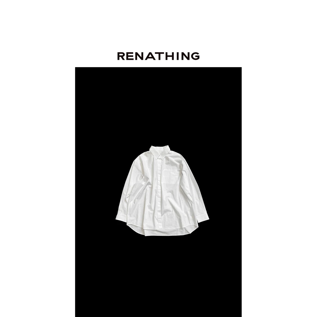 【RENATHING】简约高密度口袋衬衫