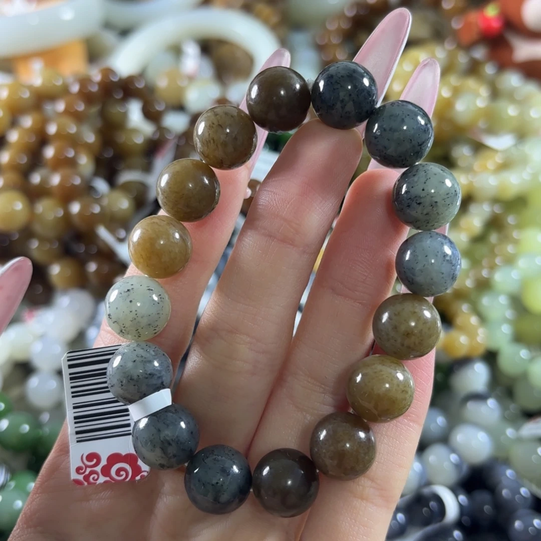 和田玉未镶嵌手链53