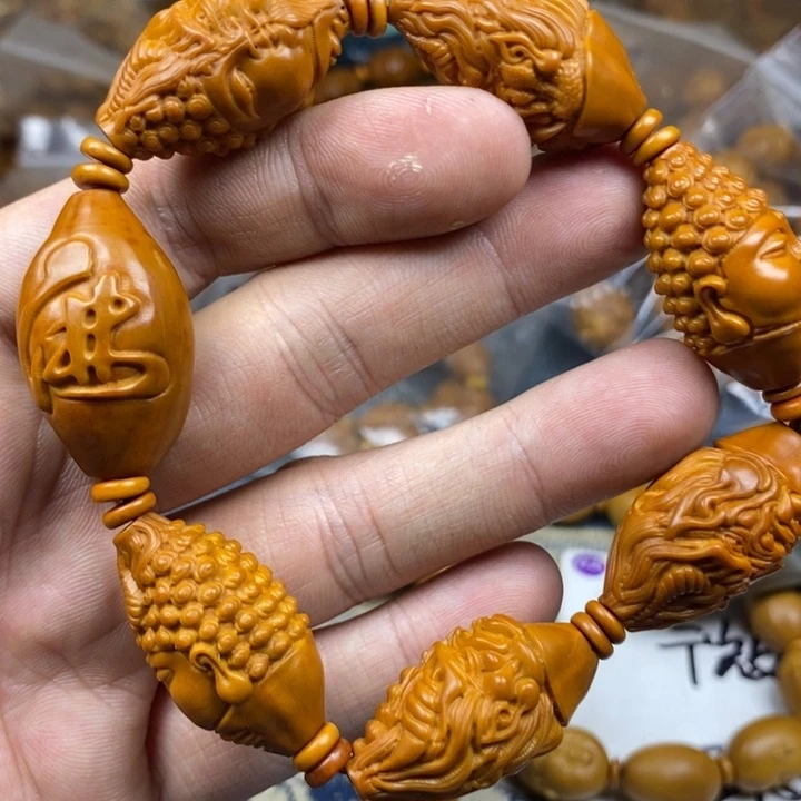 橄榄核手串/手链橄榄核雕工艺手串