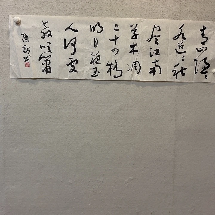 流***水国画老师序幕下我