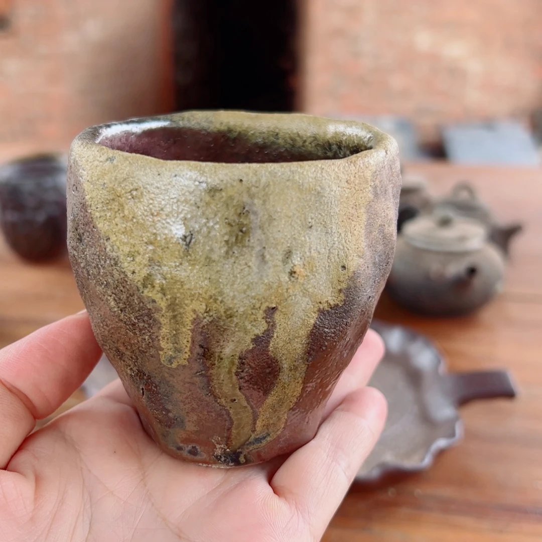 坭兴陶贵台龙窑柴烧茶器A13