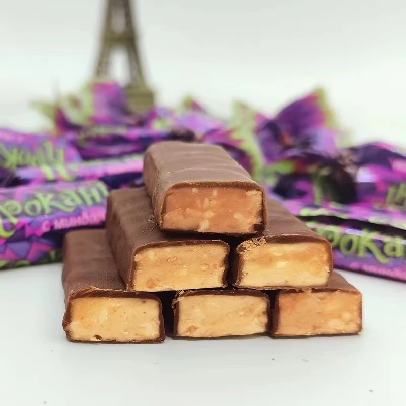 原装进口紫皮糖500g+小蜜蜂爆浆软糖500g