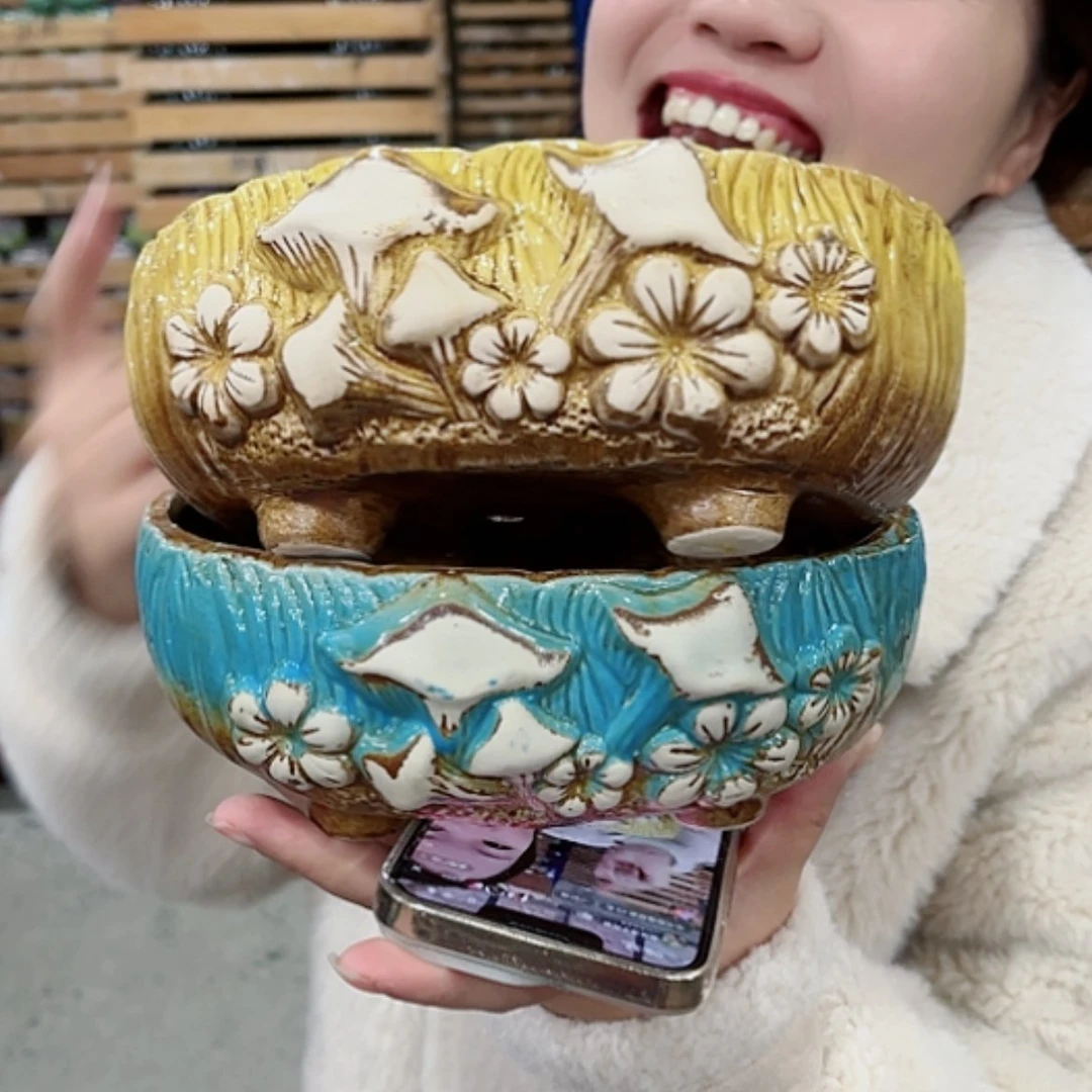 【闪购商品】红陶花盆