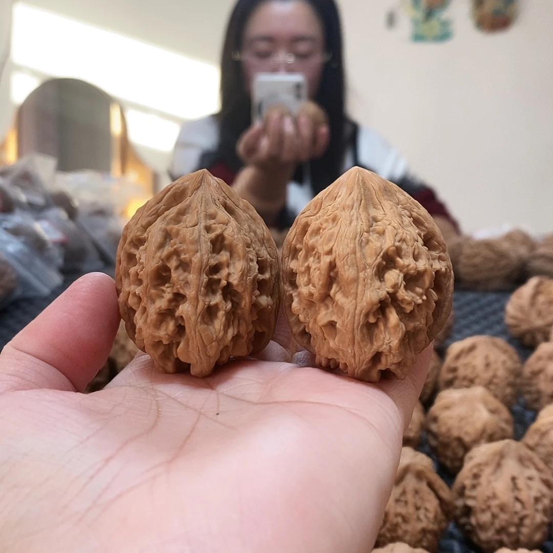 吊坠桃核大沽石38修