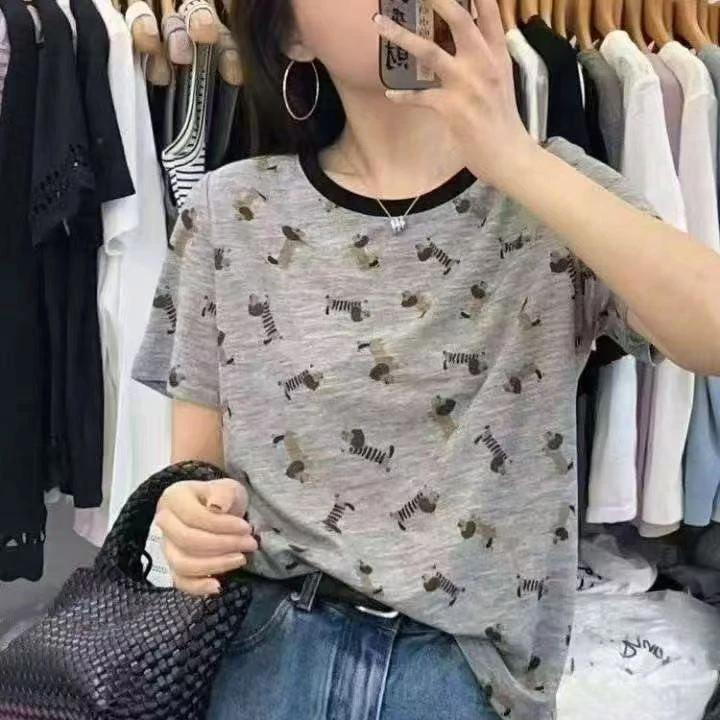 D57-233夏季小狗T恤