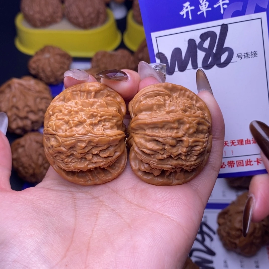 吊坠文玩核桃W186链接 白狮子41尺