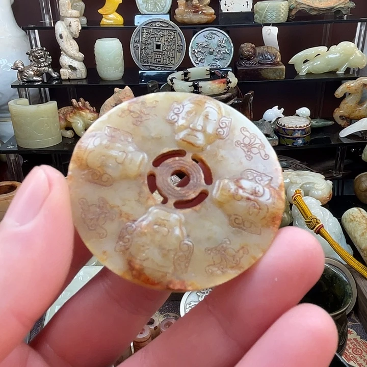 和田玉（糖玉）未镶嵌挂件