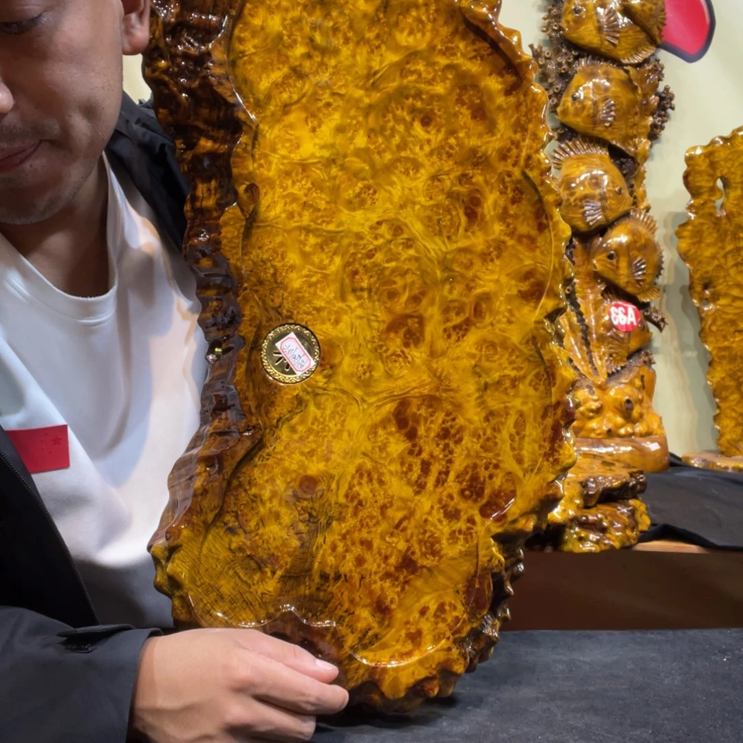 缅甸黄金樟树瘤工