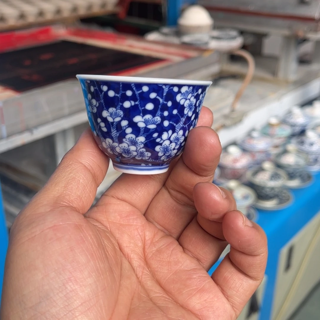 杯星慧陶瓷釉下彩茶具