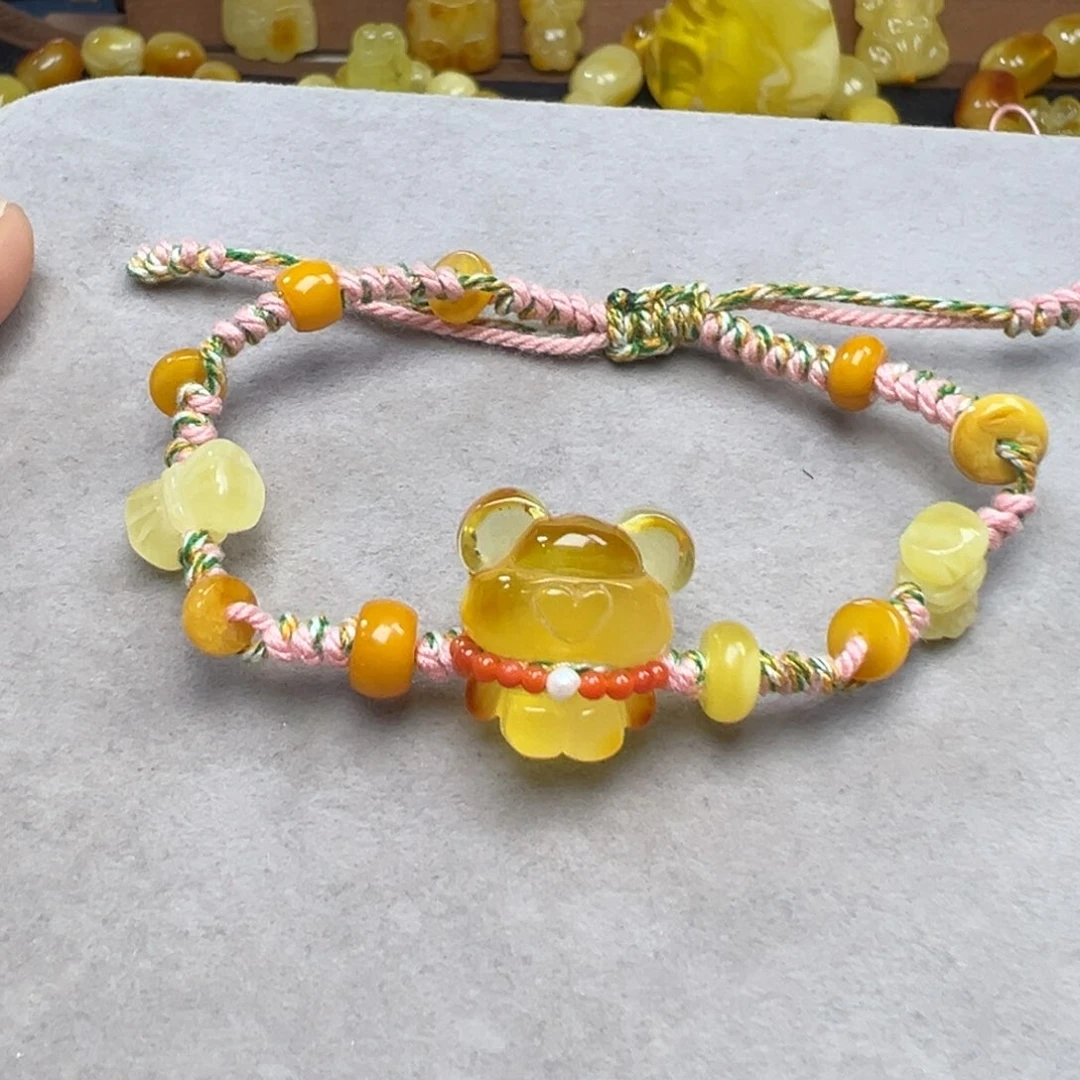 未镶嵌吊坠(不含链)琥珀