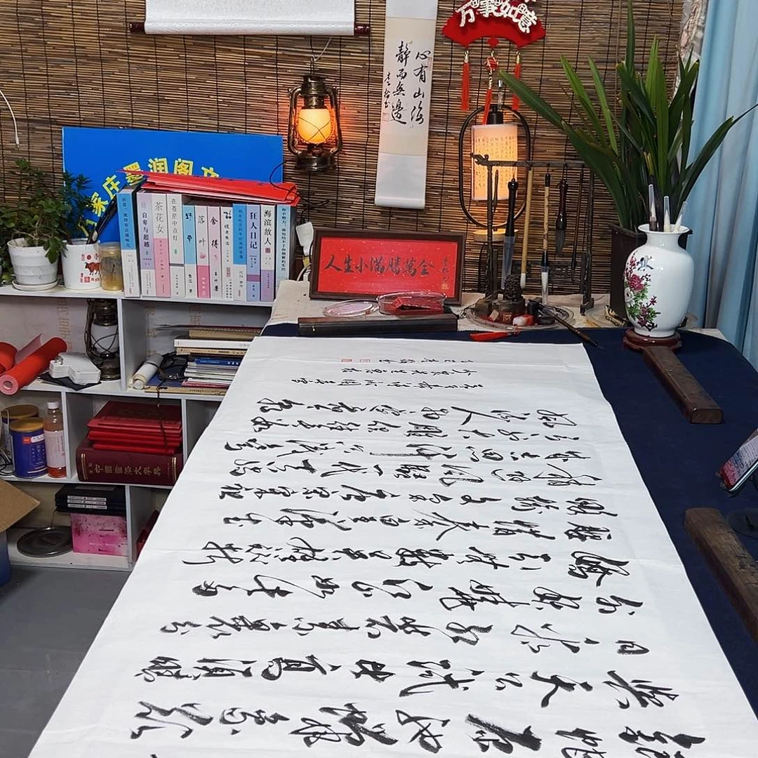 书法沁园春雪小六尺赤壁怀古四尺整张宣纸款