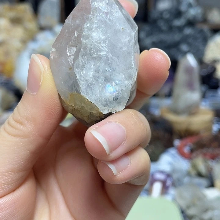 水晶柱未镶嵌水晶小*